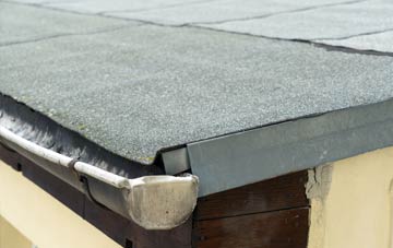 repair or replace Moblake flat roofing?